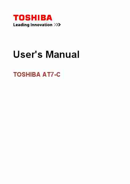 Toshiba Cell Phone Accessories AT7-C-page_pdf